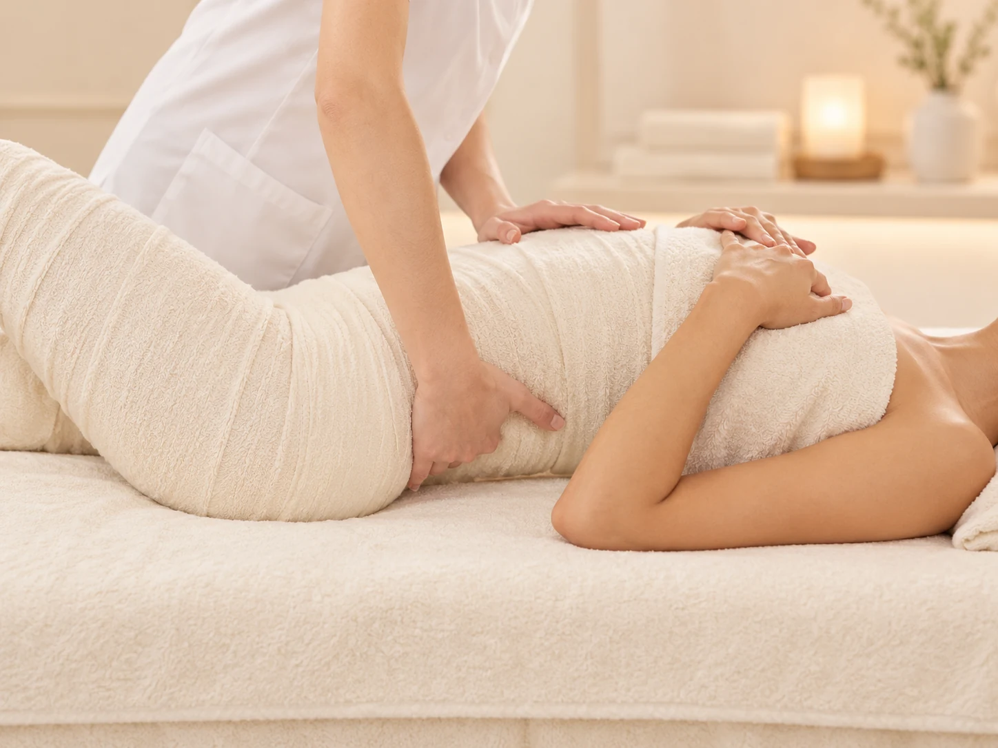 Body Wrapping - Körperwickel Cellulite Umfangreduktion